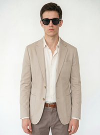 Black Acetate Frame Grey Polarised Men's Sunglasses