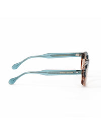 RODERICO GIULIANI MULTI COLOR ACETATE FRAME BROWN TAC POLARISED LENS MEN'S SUNGLASS MABR-1402