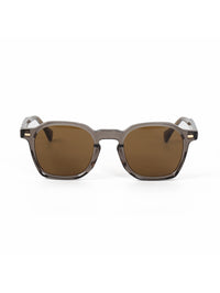 Brown Acetate Frame Brown Polarised Men's Sunglasses
