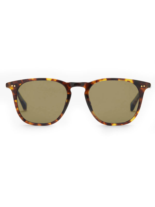 Tortoise Acetate Frame Brown Polarised Men's Sunglasses
