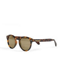 Tortoise Acetate Frame Brown Polarised Men's Sunglasses