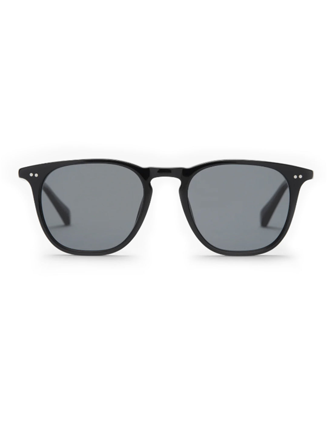 Black Acetate Frame Grey Polarised Men's Sunglasses