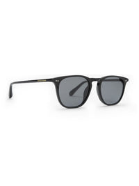 Black Acetate Frame Grey Polarised Men's Sunglasses