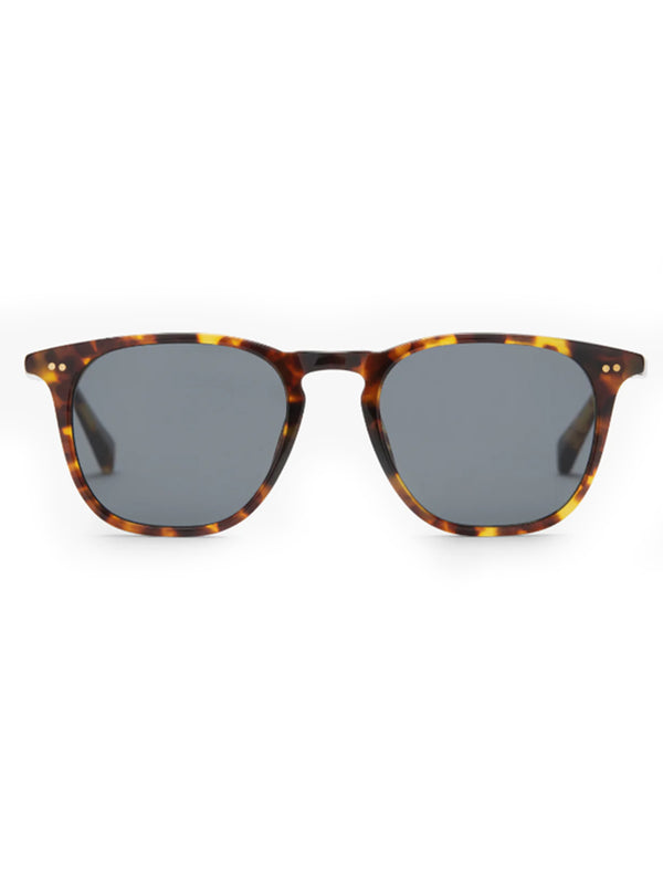 Tortoise Acetate Frame Grey Polarised Men's Sunglasses