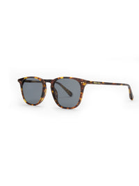 Tortoise Acetate Frame Grey Polarised Men's Sunglasses