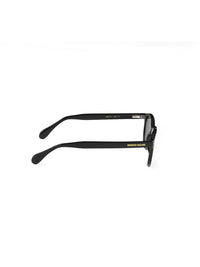 Black Acetate Frame Grey Polarised Men's Sunglasses