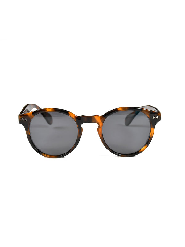Tortoise Acetate Frame Grey Polarised Men's Sunglasses