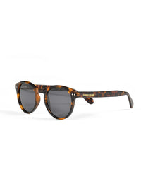 Tortoise Acetate Frame Grey Polarised Men's Sunglasses