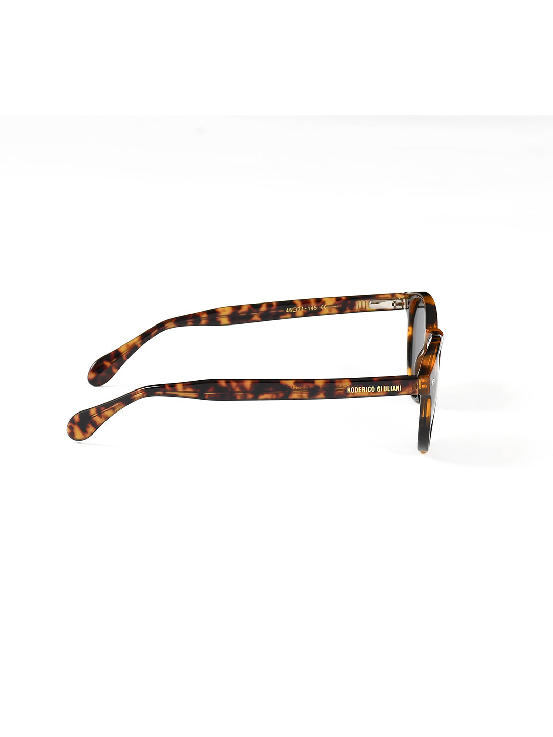 Tortoise Acetate Frame Grey Polarised Men's Sunglasses