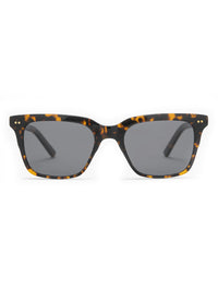 Tortoise Acetate Frame Grey Polarised Men's Sunglasses