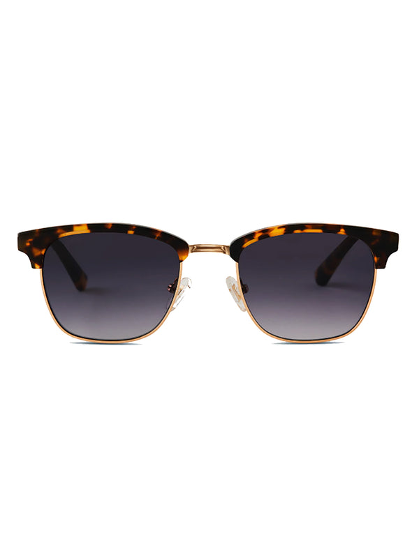 Tortoise Acetate Frame Grey Polarised Men's Sunglasses
