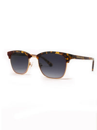 Tortoise Acetate Frame Grey Polarised Men's Sunglasses
