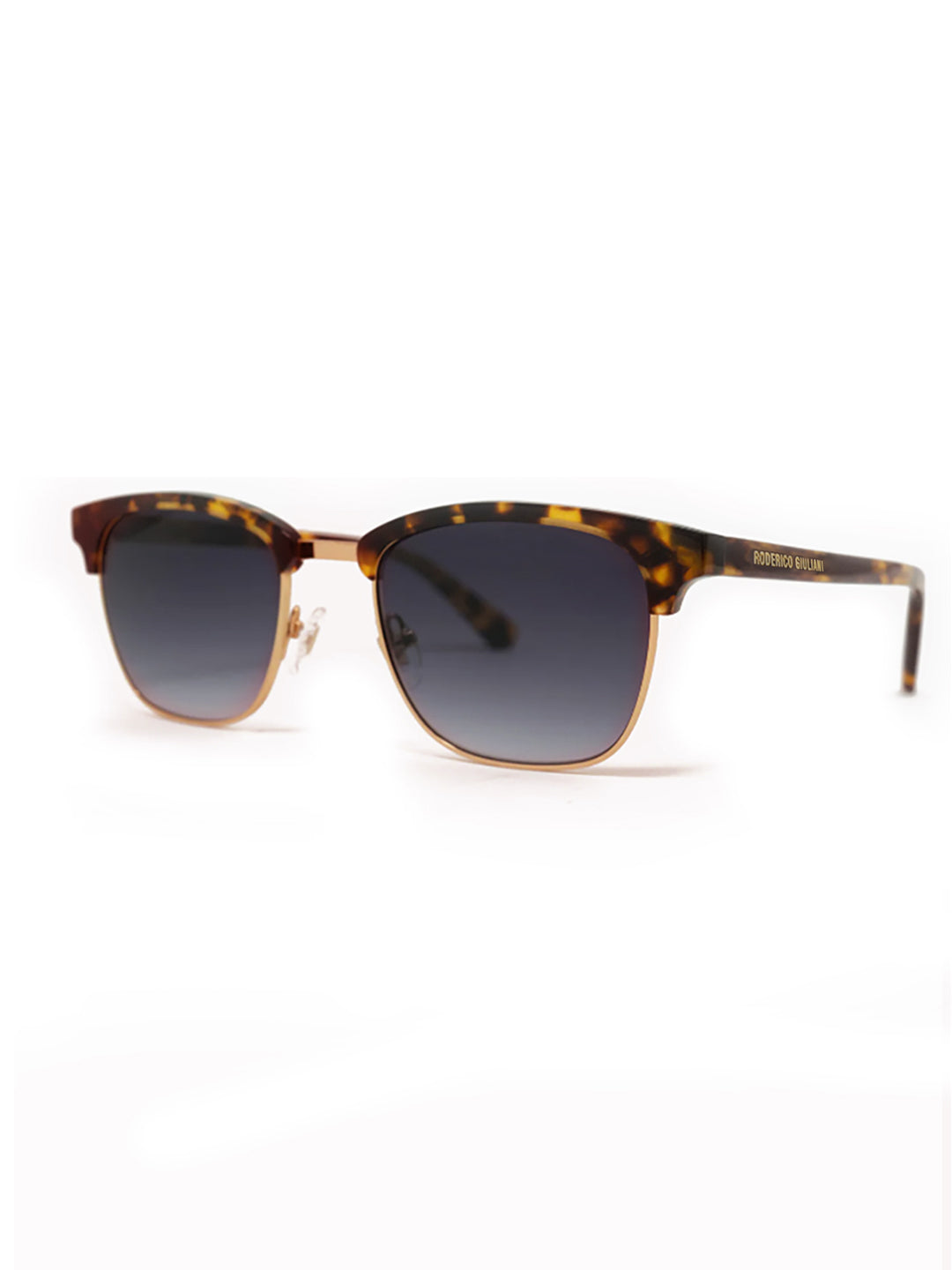 Tortoise Acetate Frame Grey Polarised Men's Sunglasses
