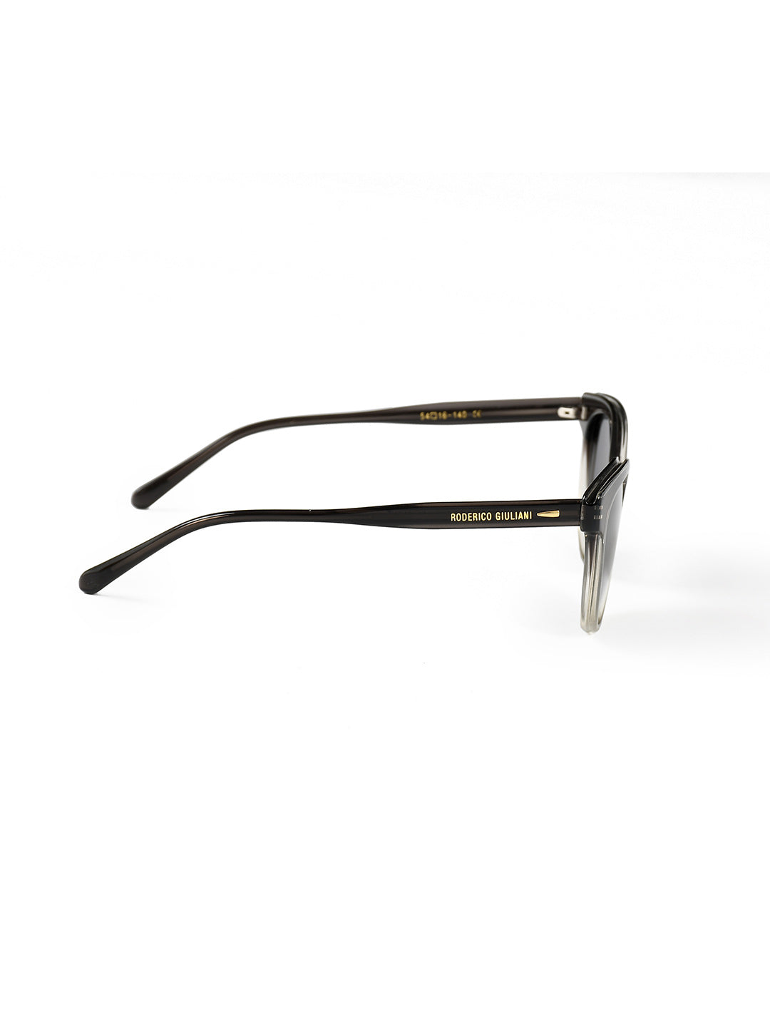 Black Acetate Frame Grey Polarised Women's Sunglasses