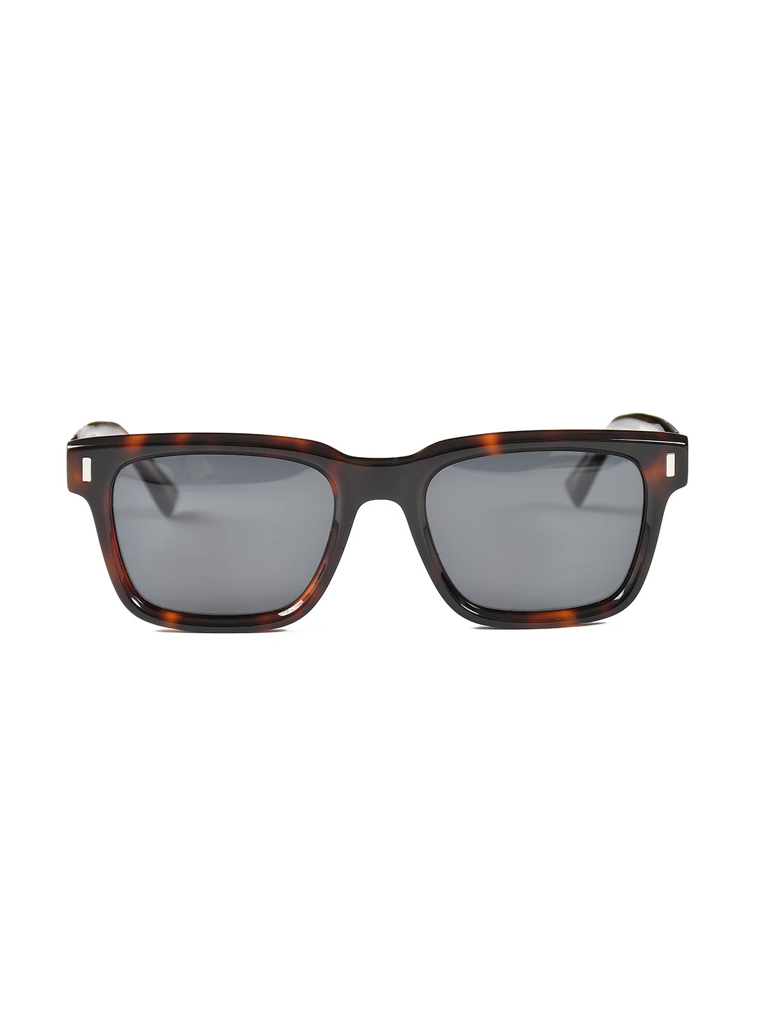Tortoise Acetate Frame Grey Polarised Men's Sunglasses