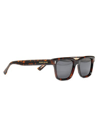 Tortoise Acetate Frame Grey Polarised Men's Sunglasses