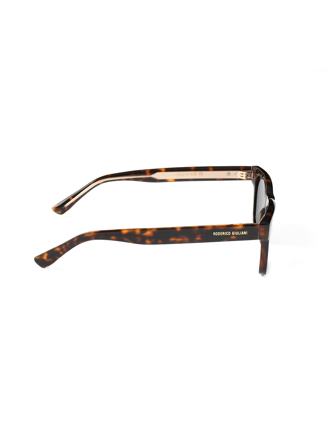 Tortoise Acetate Frame Grey Polarised Men's Sunglasses