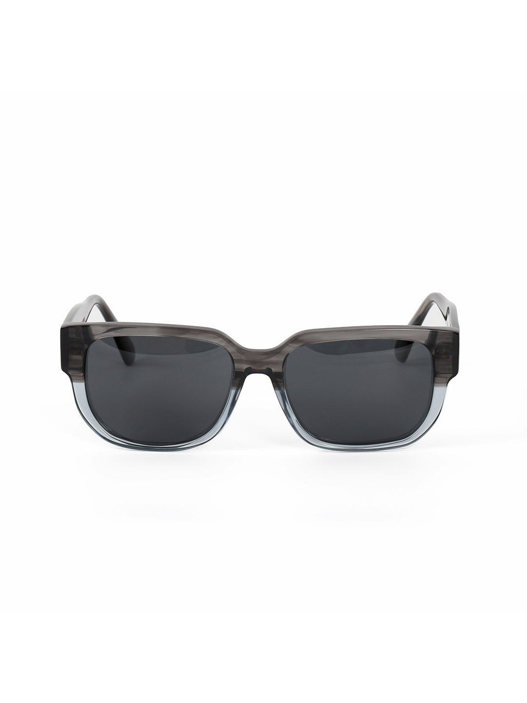 Grey Gradient Acetate Frame Grey Polarised Men's Sunglasses
