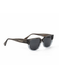Grey Gradient Acetate Frame Grey Polarised Men's Sunglasses