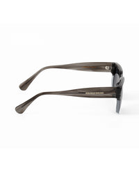 Grey Gradient Acetate Frame Grey Polarised Men's Sunglasses