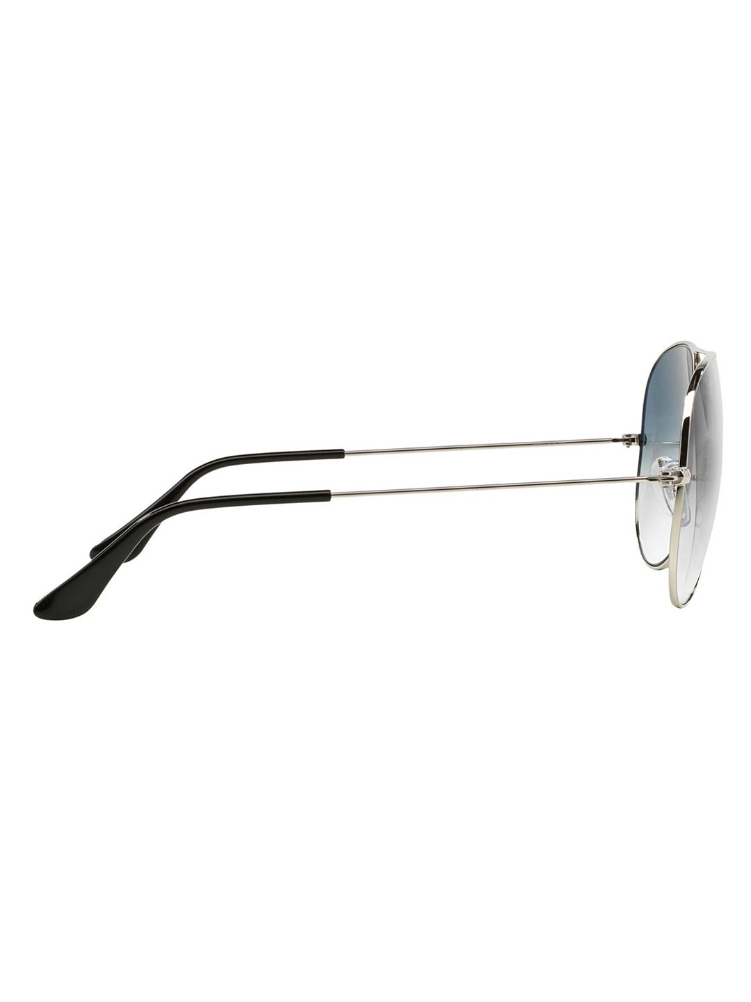 Silver Metal Frame Blue Gradient Glass Polarised Men's Sunglasses