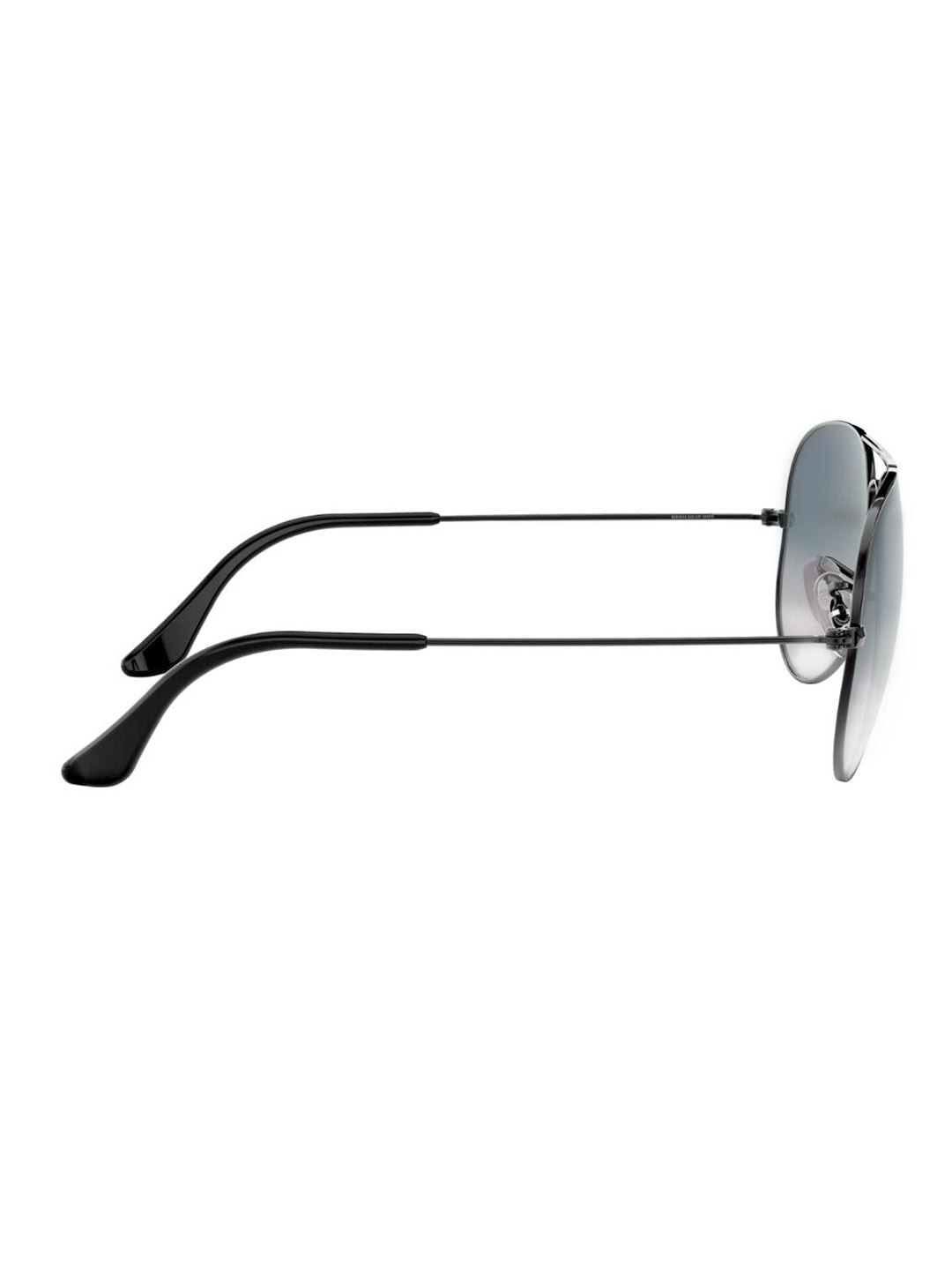 Grey Metal Frame Blue Gradient Glass Polarised Men's Sunglasses