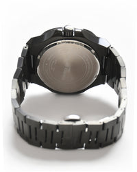 Black Dial Black Steel Bracelet Men's Analog Watch