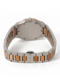 White MOP Dial Dual Tone Steel Bracelet Women's Analog Watch